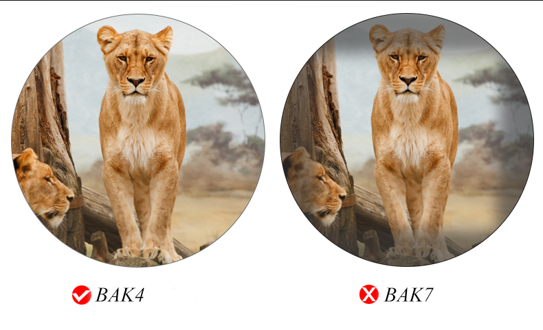 تفاوت شیشه منشور BAK4 و BAK7 در دوربین های شکاری